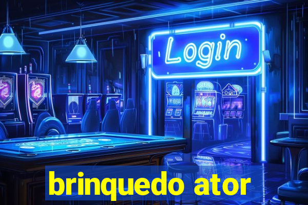 brinquedo ator