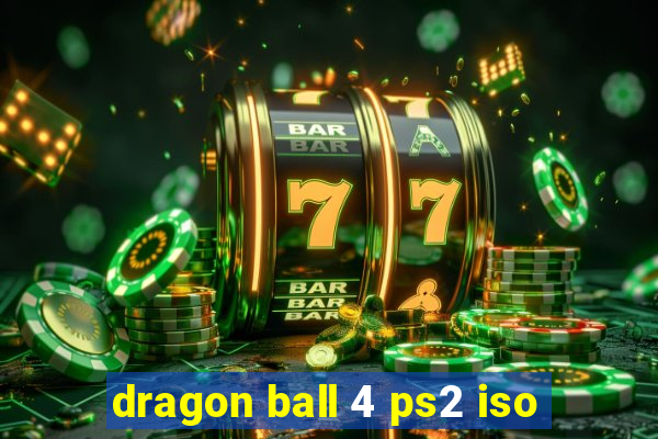 dragon ball 4 ps2 iso