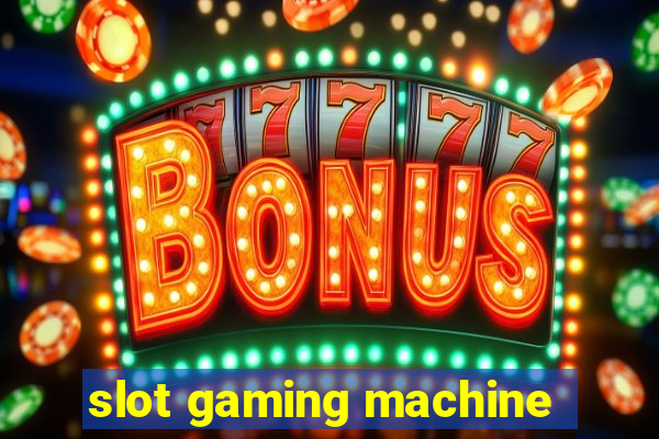 slot gaming machine