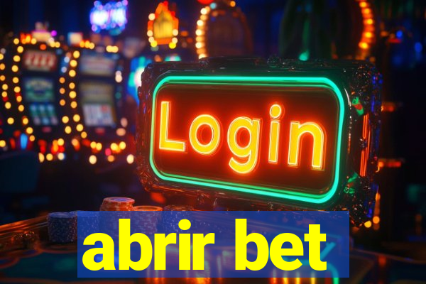 abrir bet