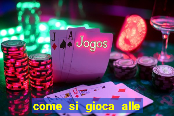 come si gioca alle slot machine online