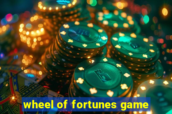 wheel of fortunes game