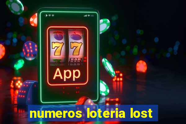 numeros loteria lost