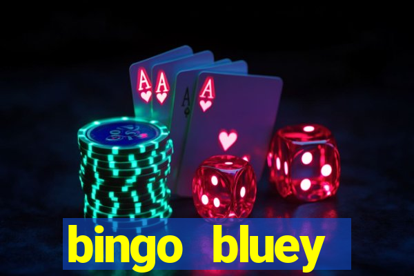 bingo bluey personajes png