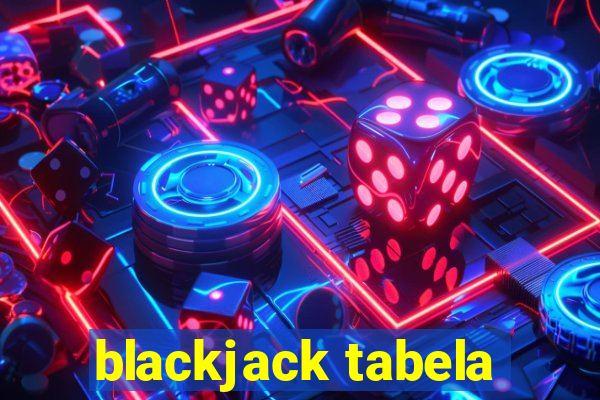 blackjack tabela