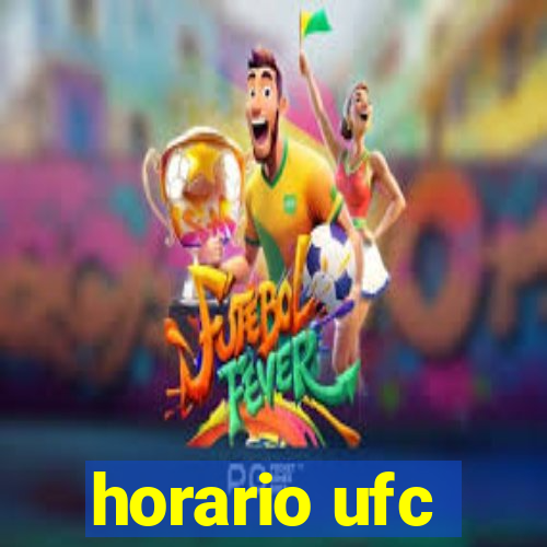 horario ufc