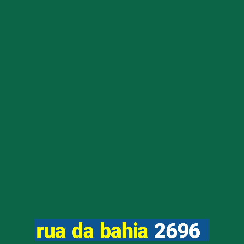 rua da bahia 2696