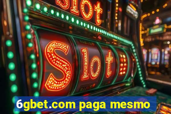 6gbet.com paga mesmo