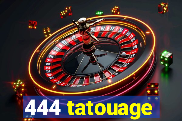 444 tatouage