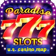 u.s. casino map