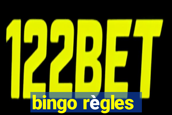 bingo règles