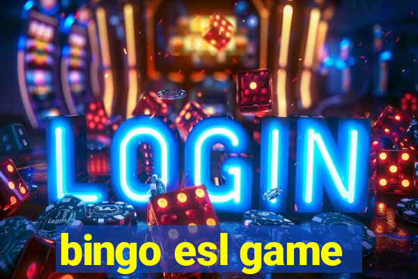 bingo esl game