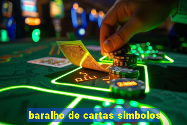 baralho de cartas simbolos