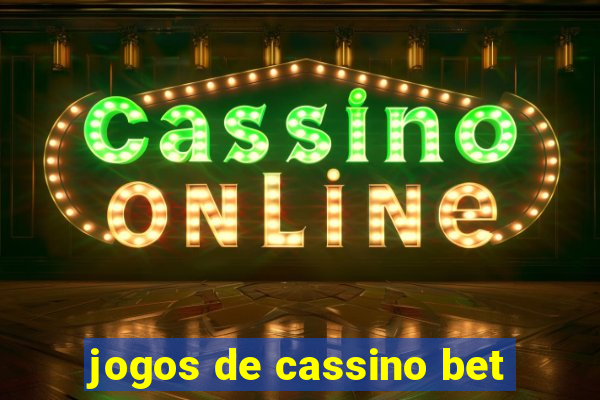 jogos de cassino bet