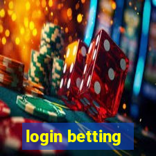 login betting