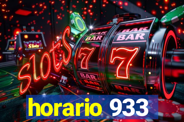 horario 933