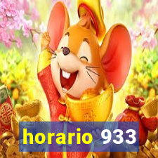 horario 933