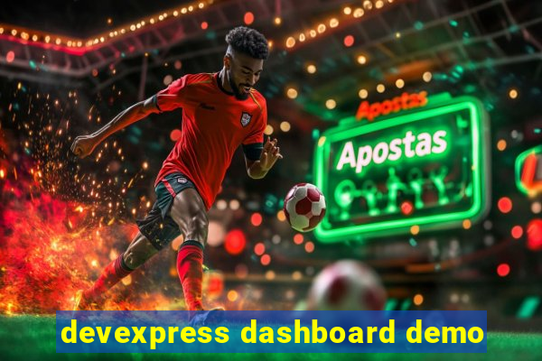 devexpress dashboard demo