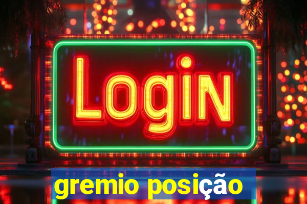 gremio posição