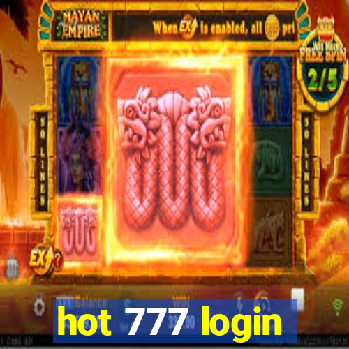 hot 777 login