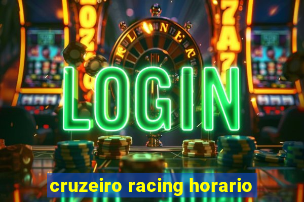 cruzeiro racing horario