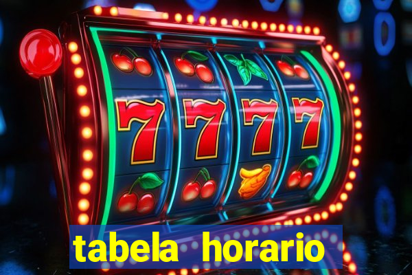 tabela horario pagante fortune tiger