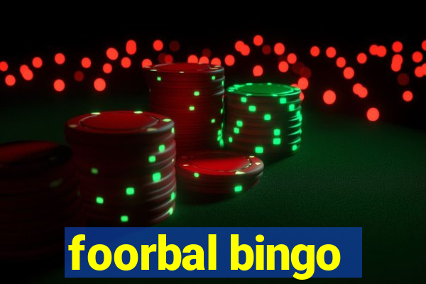 foorbal bingo