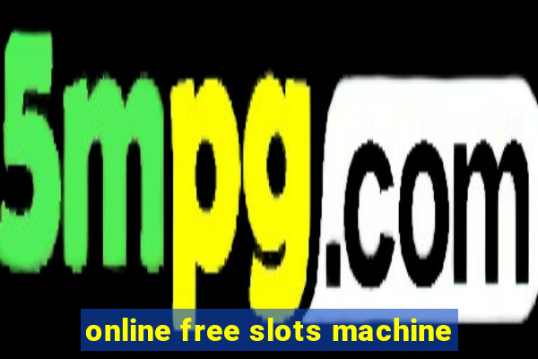 online free slots machine