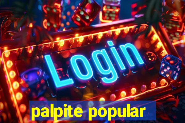 palpite popular