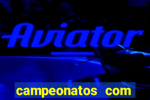 campeonatos com mais escanteios