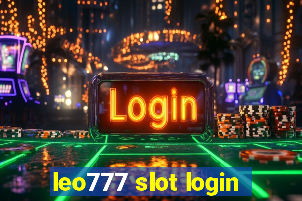 leo777 slot login