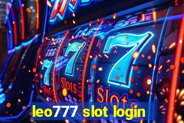 leo777 slot login