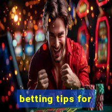 betting tips for