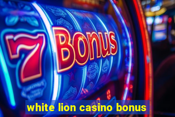 white lion casino bonus