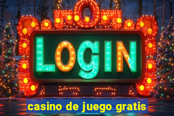 casino de juego gratis