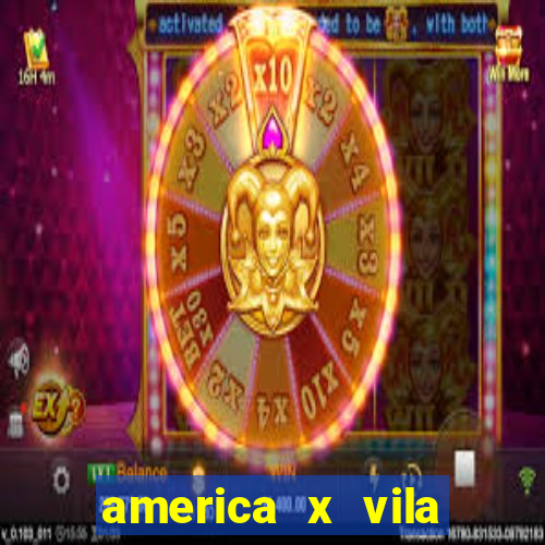 america x vila nova palpite