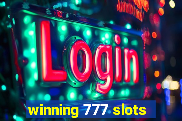 winning 777 slots