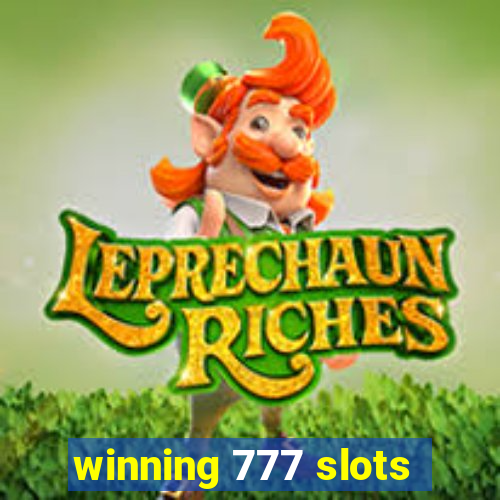 winning 777 slots