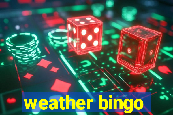 weather bingo