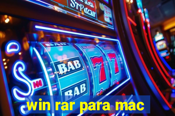 win rar para mac