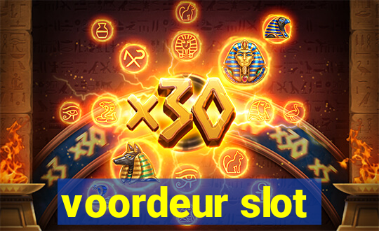 voordeur slot