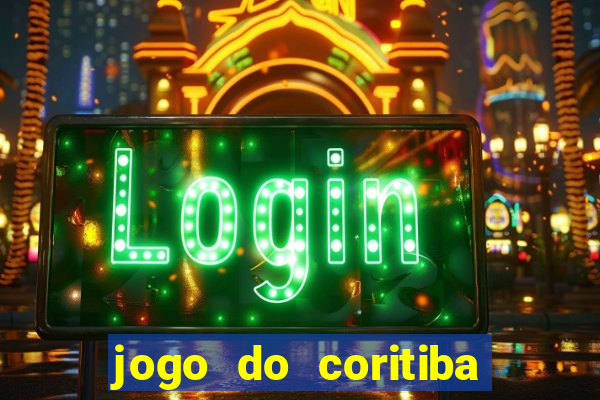 jogo do coritiba ao vivo