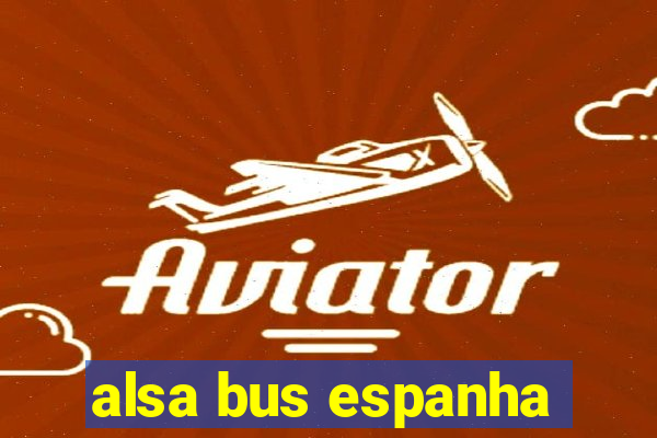 alsa bus espanha