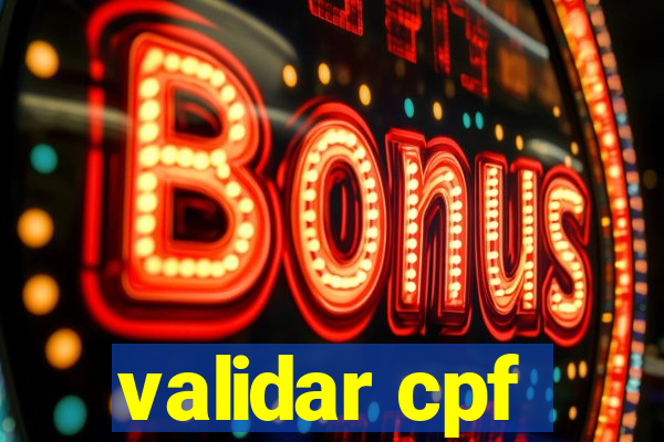 validar cpf