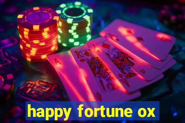 happy fortune ox