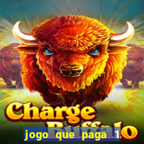 jogo que paga 1 real no pix