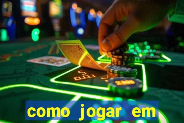 como jogar em numeros na roleta