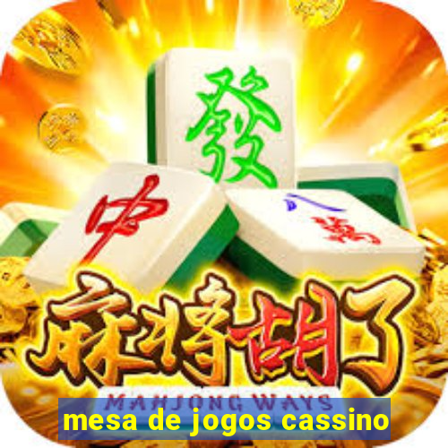 mesa de jogos cassino