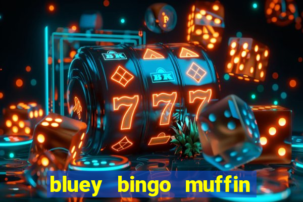 bluey bingo muffin and socks