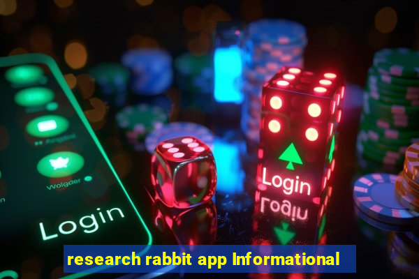 research rabbit app Informational